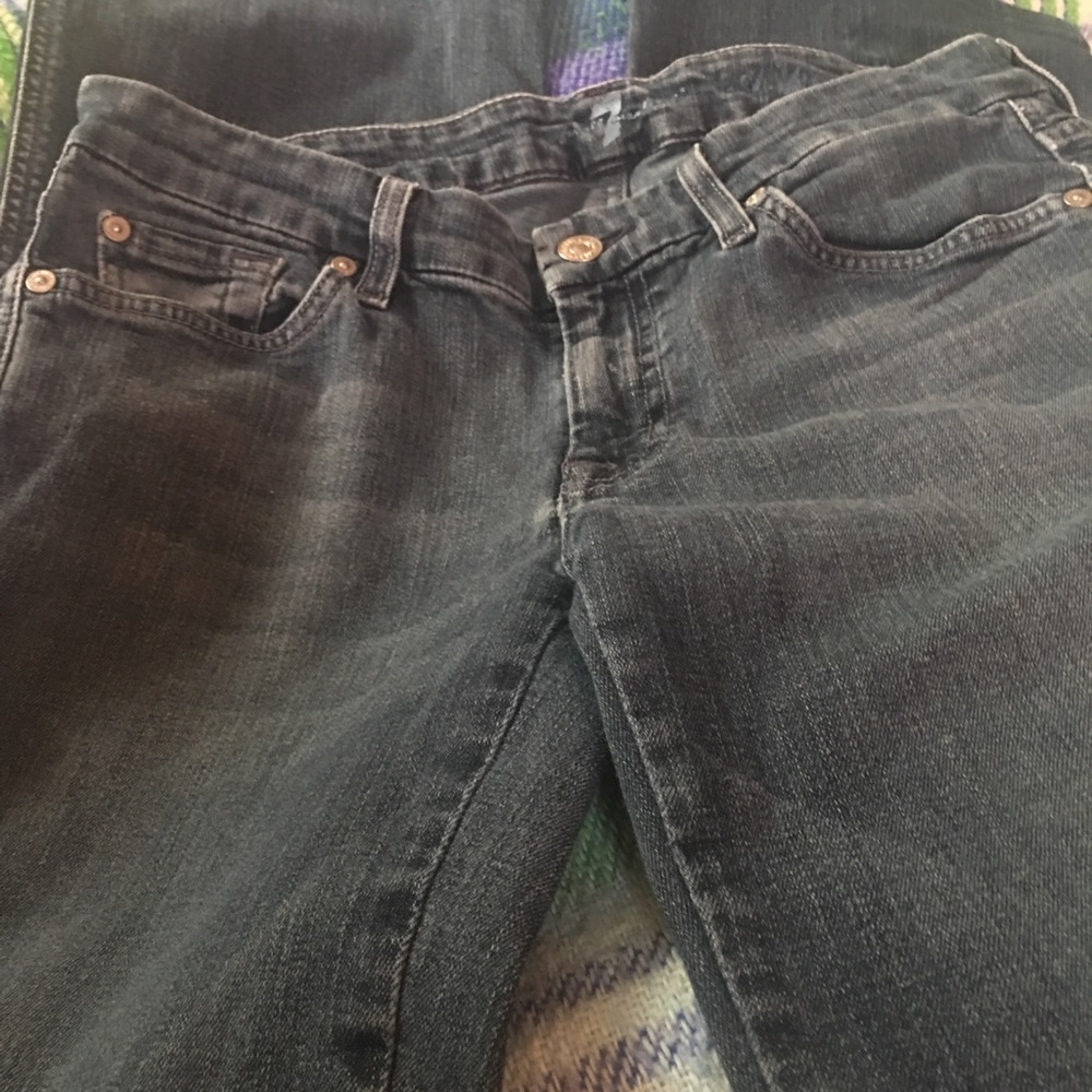 7 For All Mankind Gray Jeans size 29
